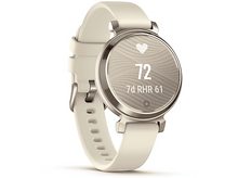 Charger l&#39;image dans la galerie, GARMIN Smartwatch Lily 2 Silicone Cream Gold/Coconut (010-02839-00)
