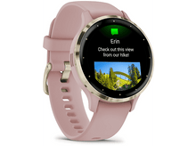 Charger l&#39;image dans la galerie, GARMIN Smartwatch Venu 3S Dust Rose Soft Gold (010-02785-03)
