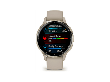 GARMIN Smartwatch Venu 3S French Gray Soft Gold (010-02785-02)
