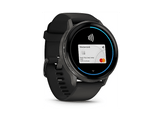 GARMIN Venu 4 45mm Black w/ Slate + Black