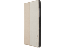 Charger l&#39;image dans la galerie, Un vélo d&#39;exercice beige et noir avec un écran.
