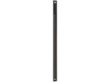 Charger l&#39;image dans la galerie, Une vue latérale d&#39;un téléphone. Il est noir et le cadre est blanc. Le cadre a un bouton.
