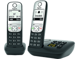 GIGASET Téléphone sans fil A690 Duo avec répondeur (L36852H2830M201)