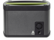 Charger l&#39;image dans la galerie, Appareil gris et vert avec port ventilateur et signal d&#39;avertissement.
