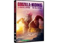 Charger l&#39;image dans la galerie, Une jaquette de DVD pour le film Godzilla x Kong, avec les monstres.
