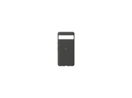 Une coque de téléphone gris foncé avec logo Google.
