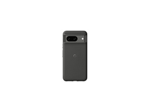 Charger l&#39;image dans la galerie, Coque de téléphone Google gris foncé avec une découpe pour l&#39;appareil photo et le logo &#39;G&#39; de Google. Elle a une finition mate lisse.
