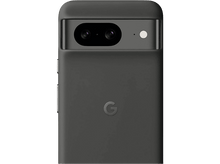 Charger l&#39;image dans la galerie, Gros plan d&#39;une coque de téléphone gris foncé avec une bosse pour la caméra et le logo Google &#39;G&#39;.
