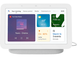 GOOGLE Enceinte connectée Nest Hub (2nd Gen.) Rock Candy (GA01331-EU) Enceinte intelligente Gris