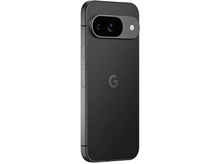 Charger l&#39;image dans la galerie, Un téléphone Google Pixel noir. Il a une barre de caméra et un logo &#39;G&#39;.
