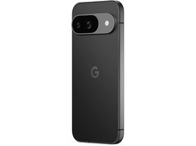 Charger l&#39;image dans la galerie, Un téléphone Google Pixel 7 noir, vue arrière, avec une barre de caméra et le logo Google.
