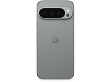 Charger l&#39;image dans la galerie, Téléphone gris avec barre de caméra au dos, logo Google.
