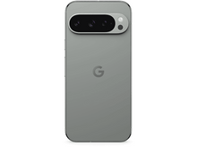 Charger l&#39;image dans la galerie, Un téléphone Google Pixel gris, vue arrière montrant les caméras et le logo Google.
