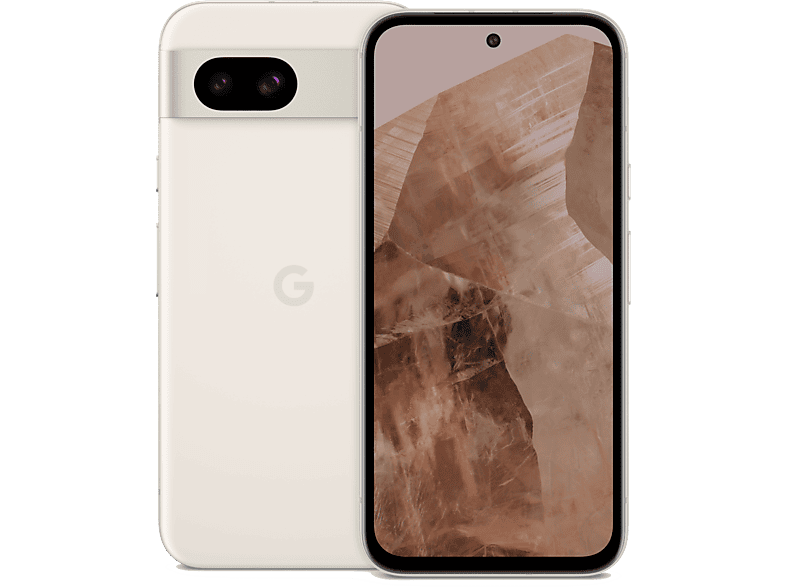GOOGLE Smartphone Pixel 8a 128GB Porcelain
