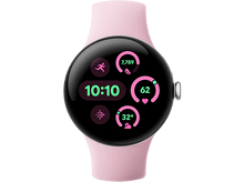 Charger l&#39;image dans la galerie, GOOGLE Smartwatch Pixel Watch 3 41mm Silver/Rose (GA05756-DE)
