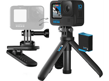 Charger l&#39;image dans la galerie, GOPRO Actioncam HERO 10 + Bundle Pack Noir (CHDRB-101-CN)
