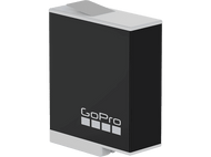 Batterie GoPro noire avec le logo GoPro blanc.
