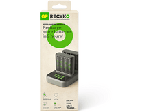 Charger l&#39;image dans la galerie, GP BATTERIES Chargeur de pile M451 2 pièces et station de charge D851 + AA pile 2600 mAh 8 pièces (GPRCKCHM452D304)
