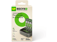 Charger l'image dans la galerie, GP BATTERIES Chargeur de pile USB B441 + Piles AA 2100 mAh 4 pièces (GPRCKCHB441D267)
