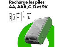 Charger l&#39;image dans la galerie, GP BATTERIES Chargeur de pile USB Universel B631(GPRCKCHB631274)
