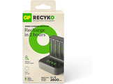 GP BATTERIES Chargeur de piles M452 + AA pile 2600 mAh 4 pièces (GPRCKCHM452D298) Chargeur de piles