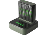 GP BATTERIES Chargeur de piles M452 + AA pile 2600 mAh 4 pièces (GPRCKCHM452D298) Chargeur de piles