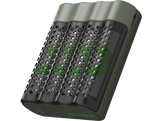 GP BATTERIES Chargeur de piles USB M451 + AA 2600 mAh 4 pièces (GPRCKCHM452U281)