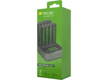 Charger l&#39;image dans la galerie, GP BATTERIES Chargeur rapide de piles USB + 8 piles AA 2600 mAh rechargeables + Station Duo (GPM4D85/270HCE-2WB8)
