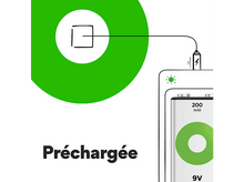 Charger l&#39;image dans la galerie, GP BATTERIES Pile 9V Recyko 200mAh 8.4V (GPRCK20R8H710C1)
