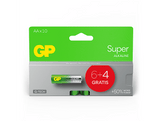 GP BATTERIES Pile AA Alkaline Super 1.5 V 10 pièce (GPSUP15A980C10)
