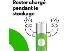 Charger l&#39;image dans la galerie, GP BATTERIES Pile AA Recyko 2100 mAh 4 pièces (GPRCK210AA598C4)
