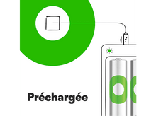 Charger l&#39;image dans la galerie, GP BATTERIES Pile AA Recyko 2100 mAh 4 pièces (GPRCK210AA598C4)
