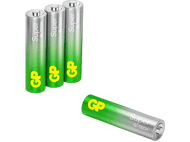 GP BATTERIES Pile AAA Alkaline Super 1.5 V 4 pièces (GPSUP24A224C4)