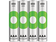 GP BATTERIES Pile AAA Recyko 650 mAh 4 pièces (GPRCK65AAA673C4)