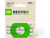 GP BATTERIES Pile AAA Recyko 950 mAh 4 pièces (GPRCK95AAA635C4)