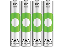 Charger l&#39;image dans la galerie, GP BATTERIES Pile AAA Recyko 950 mAh 4 pièces (GPRCK95AAA635C4)
