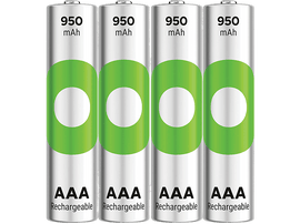 GP BATTERIES Pile AAA Recyko 950 mAh 4 pièces (GPRCK95AAA635C4)
