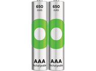 GP BATTERIES Pile rechargeable AAA 650 mAh RECYKO 1,2V 2 pièce (GPRHCH63E044)