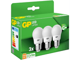GP LIGHTING Ampoule Blanc chaud E27 5.6 W - 3 pièces (087885-LDB3)