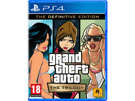 Pochette du jeu Grand Theft Auto: The Trilogy pour PS4.