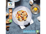 HAEPI Balance de cuisine avec bol Blanc (HI- STRACCIATELLA)