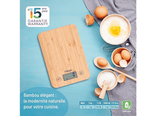 Charger l&#39;image dans la galerie, HAEPI Bamboo - Balance de cuisine
