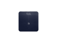 Une balance numérique, bleu marine, avec le chiffre 75,00 affiché.