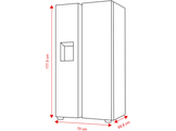 HAIER Frigo-congélateur D (HFR3718DNMM)