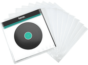 Vinyle dans une pochette, avec d'autres pochettes derrière. Disque noir avec étiquette verte.