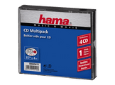HAMA 49415 Boîtier pour 4 CD Boîtier CD