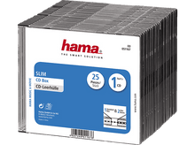 Charger l&#39;image dans la galerie, Pile de 25 boîtiers de CD avec texte et code-barres.
