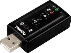 HAMA 7.1 Surround Carte son USB (51620)