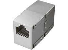 Charger l&#39;image dans la galerie, HAMA Adaptateur câble réseau CAT-6 gigabit RJ45 - RJ45 (200327)
