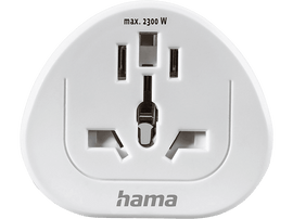 HAMA Adaptateur de voyage Type E et F Europe (00223455)